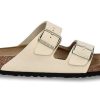 Mules | Birkenstock Birkenstock Mules Arizona Schmal Nubuk- Ecru