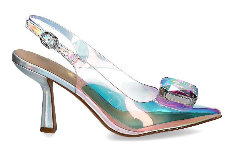 Pumps | Alma en pena Alma En Pena Slingpumps Galaxy- Silver