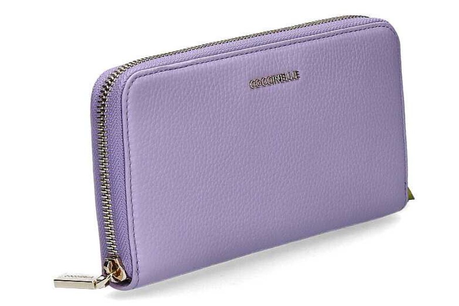 Wallets | Coccinelle Coccinelle Wallet Metallic Soft Lavender