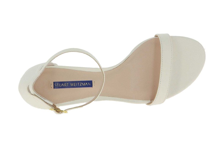 Sandals | Stuart Weitzman Stuart Weitzman Sandals Simple Cream Caviar Patent