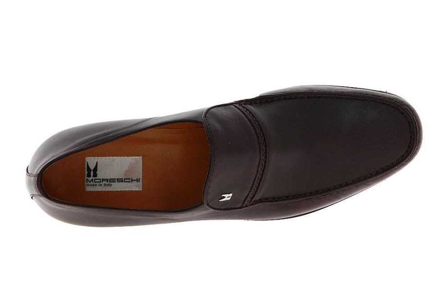 Loafers | Moreschi Moreschi Slipper Saratoga Calf Bordo