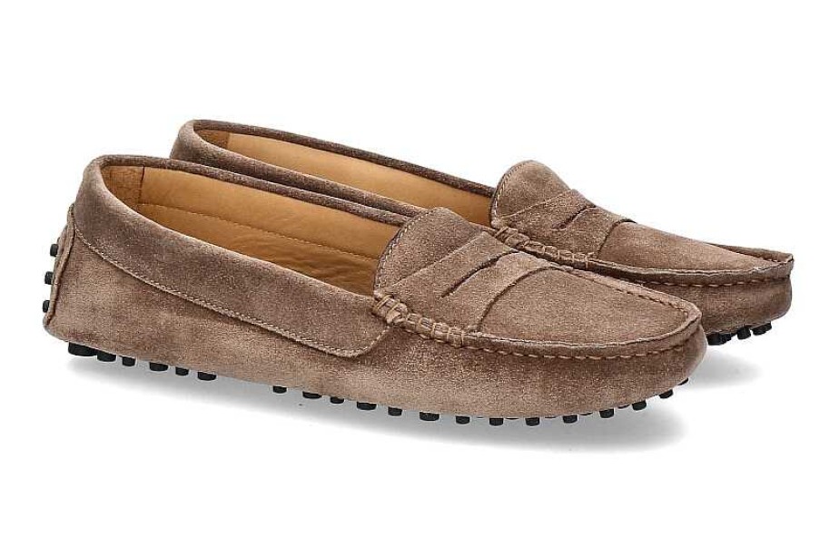 Flats | ScarpaRossa Scarparossa Slipper Gomma Leaf Brown