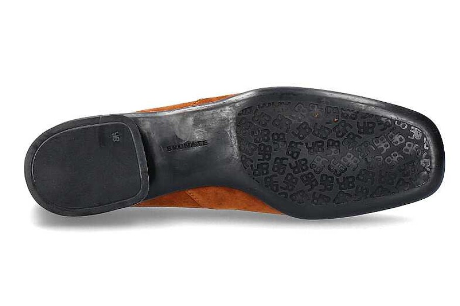 Flats | Brunate Brunate Slipper Baccan New York Camoscio Cuoio