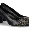 Pumps | Casadei Casadei Pumps Pellame Minorca Nero