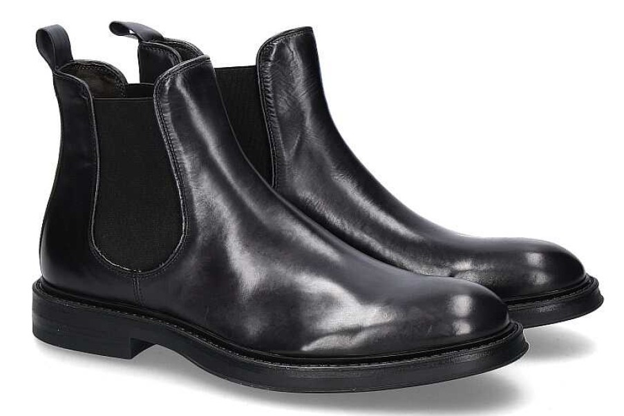 Boots | Corvari Corvari Chelsea Boots Diver Crust - Nero