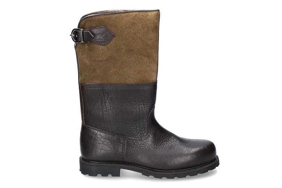 Warm Lining | Ludwig Reiter Ludwig Reiter Boots Maronibrater Bison Darkbrown Grun