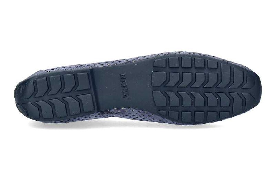 Ballet Flats | Mania Mania Ballerina Perforato Camoscio Jeansblu