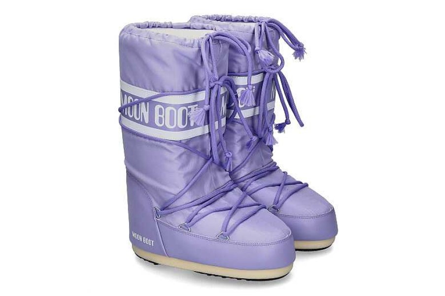 Boots | Moon Boot Moon Boot Snow Boot Icon Nylon- Lilac