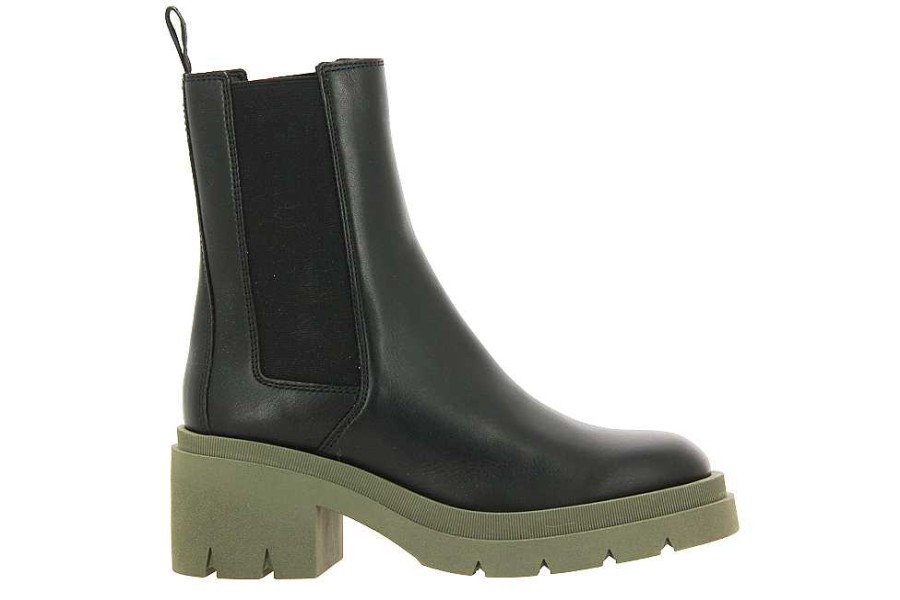 Ankle Boots | Marc O'Polo Marc O'Polo Ankle Boots Leather Black Oliv