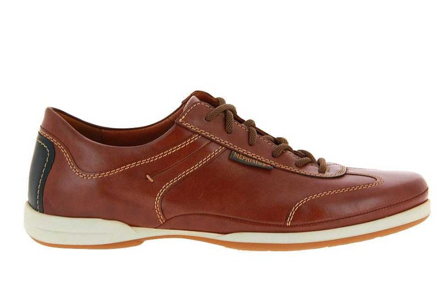 Oxfords | Mephisto Mephisto Lace-Up Ricario Chestnut