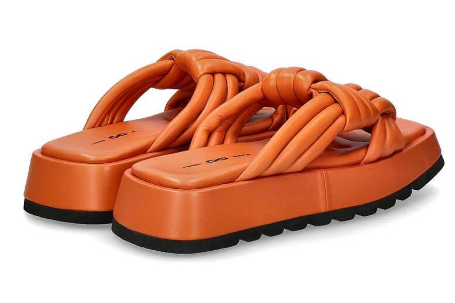 Mules | 181 181 Tahiti Mules Nappa Arancio