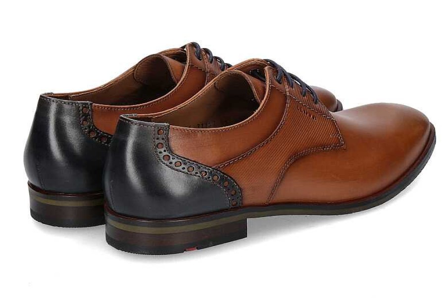 Oxfords | Lloyd Lloyd Lace-Up Higgins Granada Calf Cognac Pacific