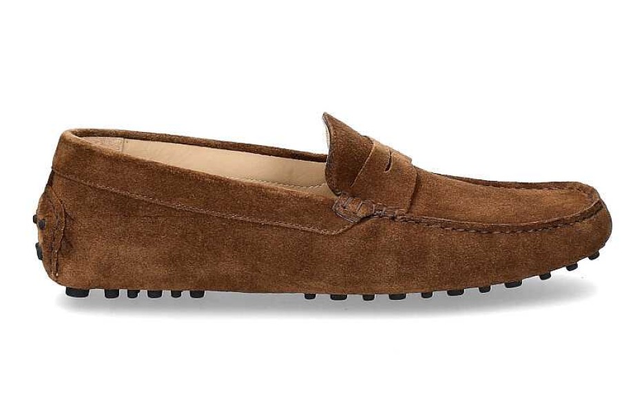 Moccasins | ScarpaRossa Scarparossa Men'S Moccasins Velour Tabak