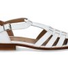 Sandals | Pascucci Pascucci Gladiator Sandals Vernice Bianco