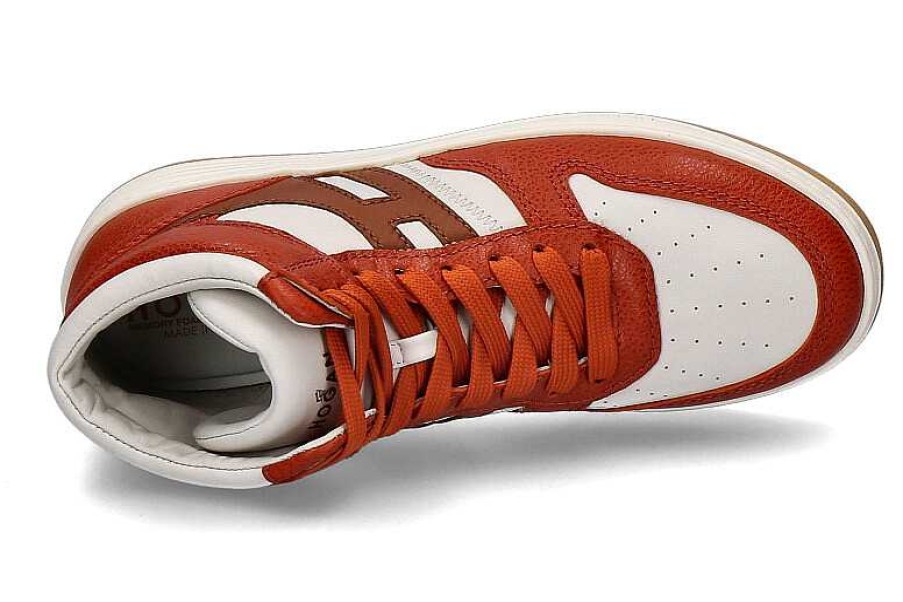 Sneakers | Hogan Hogan Sneaker H630 Basket Orange