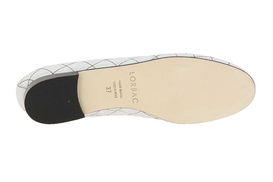 Ballet Flats | Lorbac Lorbac Ballerina Mefy Laminato Argento