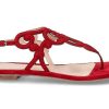 Sandals | Unützer Unutzer Sandals Velour Rosso