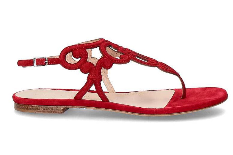 Sandals | Unützer Unutzer Sandals Velour Rosso