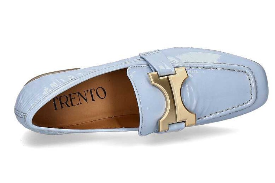 Flats | Mjus Mjus Loafer T85102 Vernice- Cielo