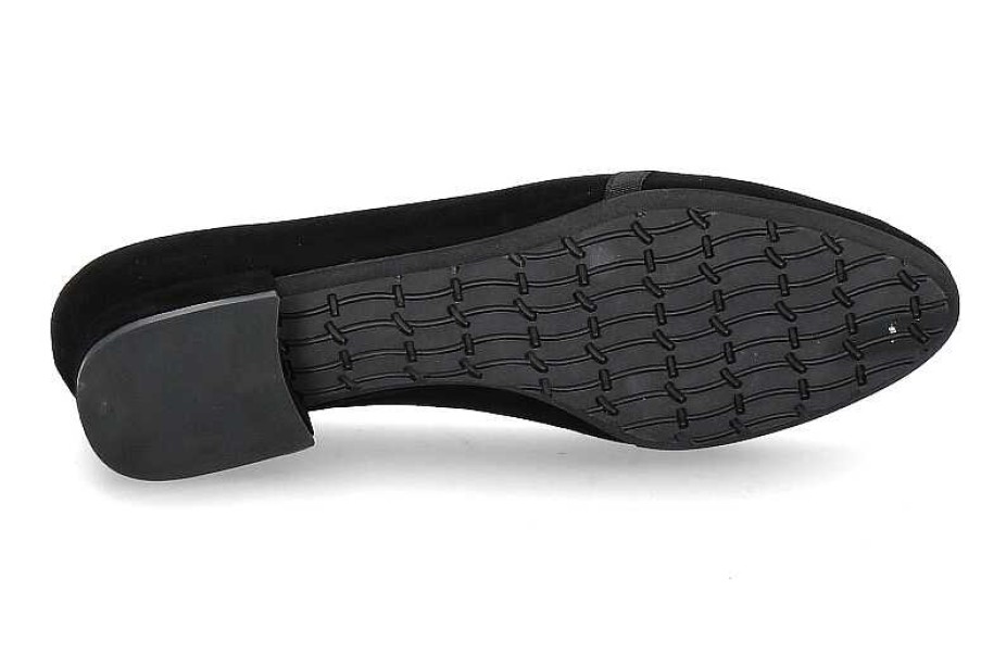 Flats | Thierry Rabotin Thierry Rabotin Slipper Nido Camoscio Nero