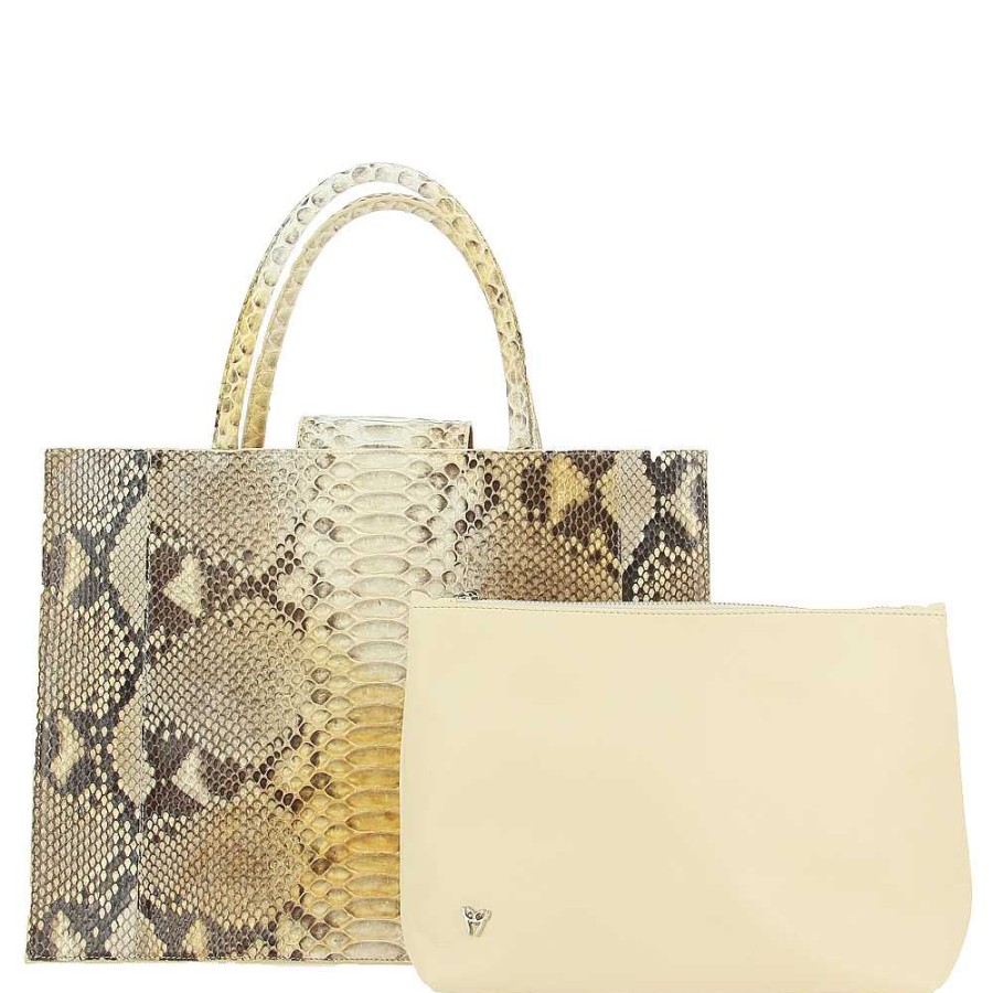 Hand Bags | Ghibli Ghibli Shopper Pitone Beige 756