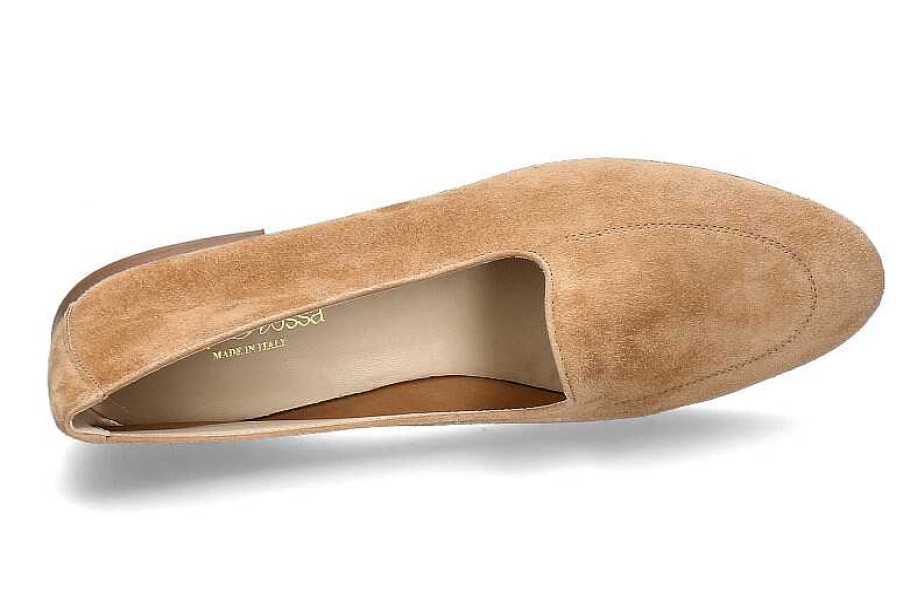 Flats | ScarpaRossa Scarparossa Slipper Benito Amalfi- Legno/Braun