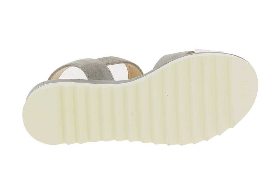 Platform Shoes | Luca Grossi Luca Grossi Sandals Camoscio Light Grey