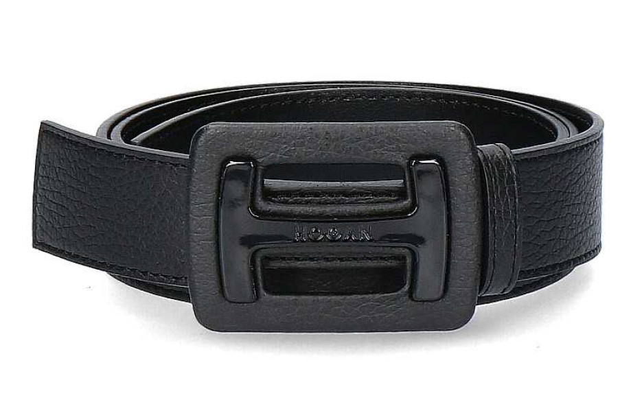 Belts | Hogan Hogan Belt Cintura Mm32 Black