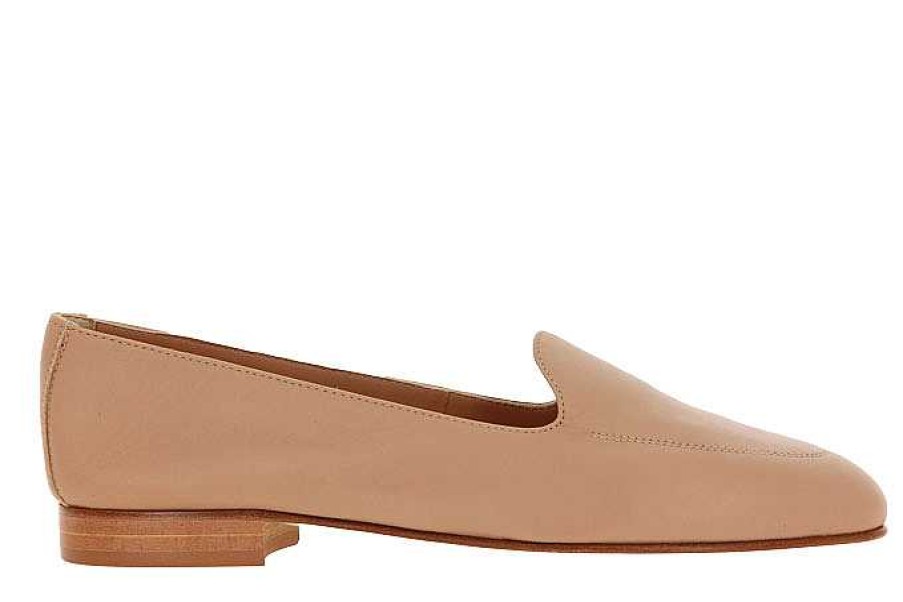 Flats | ScarpaRossa Scarparossa Slipper Benito Nappa Beige 5142