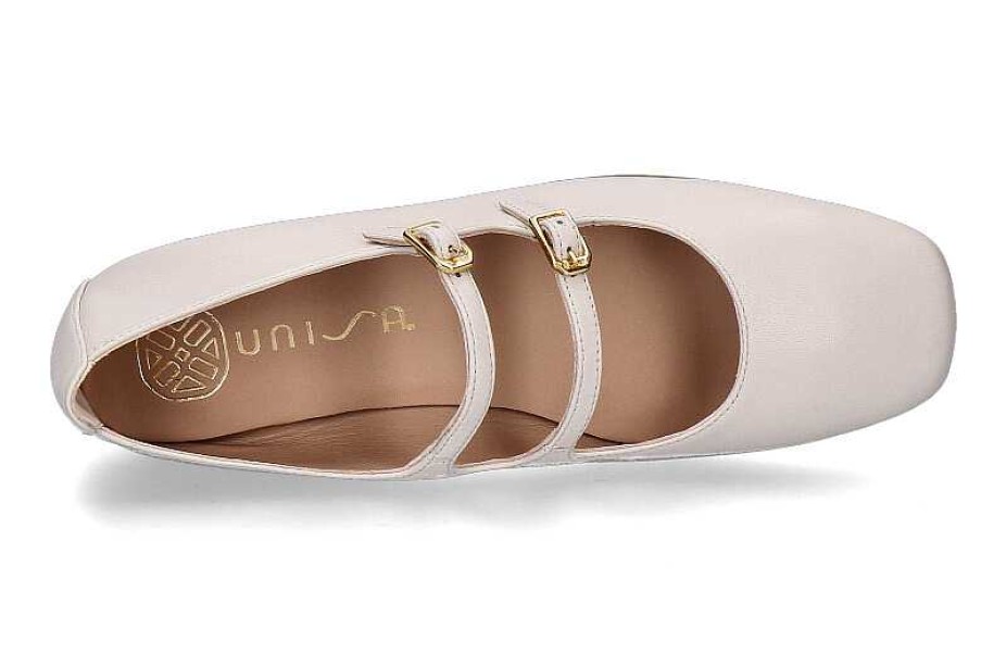 Ballet Flats | Unisa Unisa Ballerina Berley Nappa- Ivory