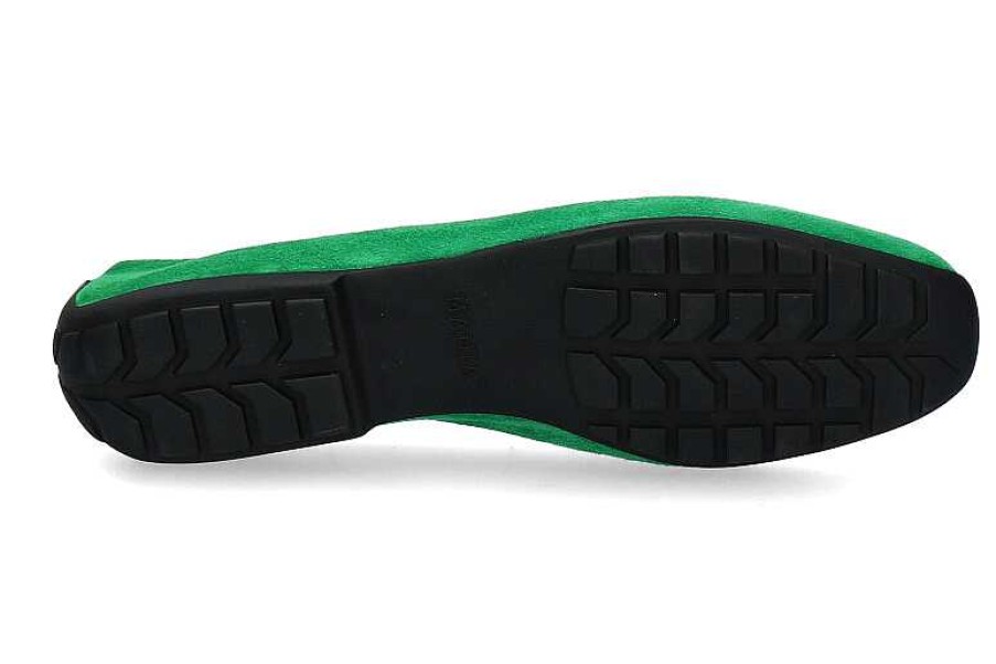 Flats | Mania Mania Slipper Icon 25 Camoscio Clover Green