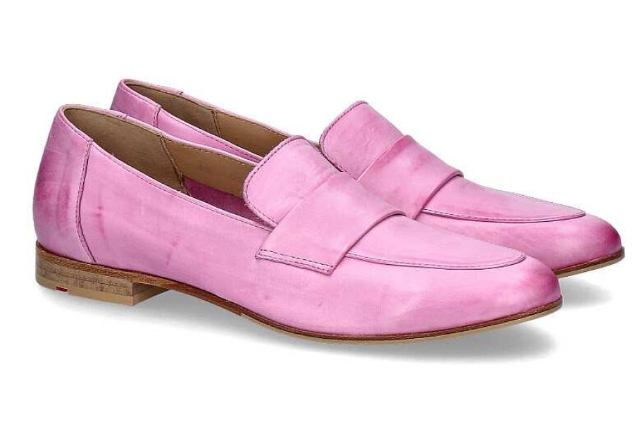 Flats | Lloyd Lloyd Women'S Slipper Lagos Kalbsleder Sweet Pink