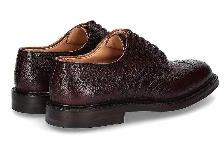 Oxfords | Crockett & Jones Crockett & Jones Derby Pembroke Scotch Grain- Dunkelbraun