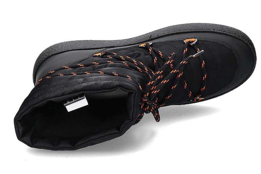 Warm Lining | Moon Boot Moon Boot Snow Boots Tube Nylon Black Orange