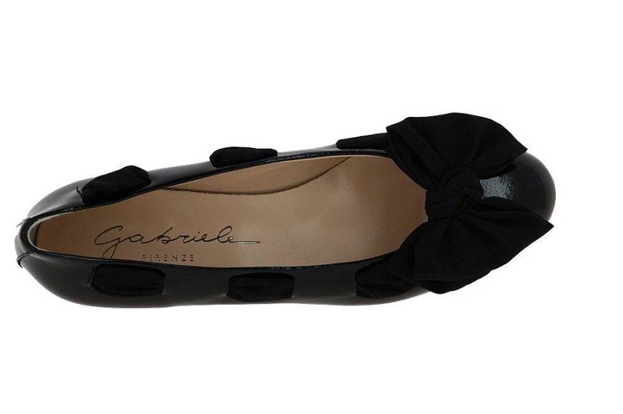 Ballet Flats | Gabriele Gabriele Ballerina "Lack Nero"