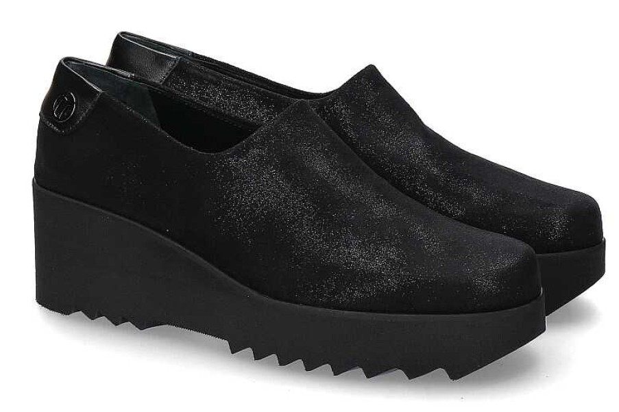 Flats | Thierry Rabotin Thierry Rabotin Platform Slipper T Dream Roxa Nappa Nero