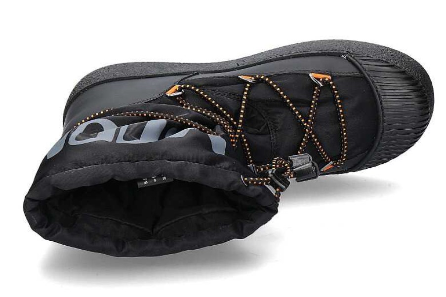 Warm Lining | Moon Boot Moon Boot Men'S Snow Boots Mtrack Polar- Black/Orange