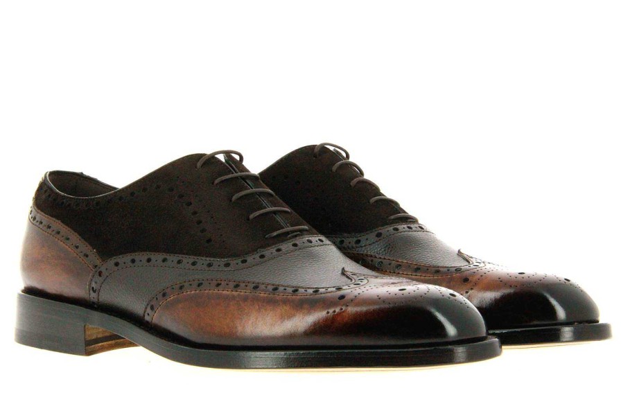 Oxfords | Moreschi Moreschi Lace-Up Petrus Em Cuoio