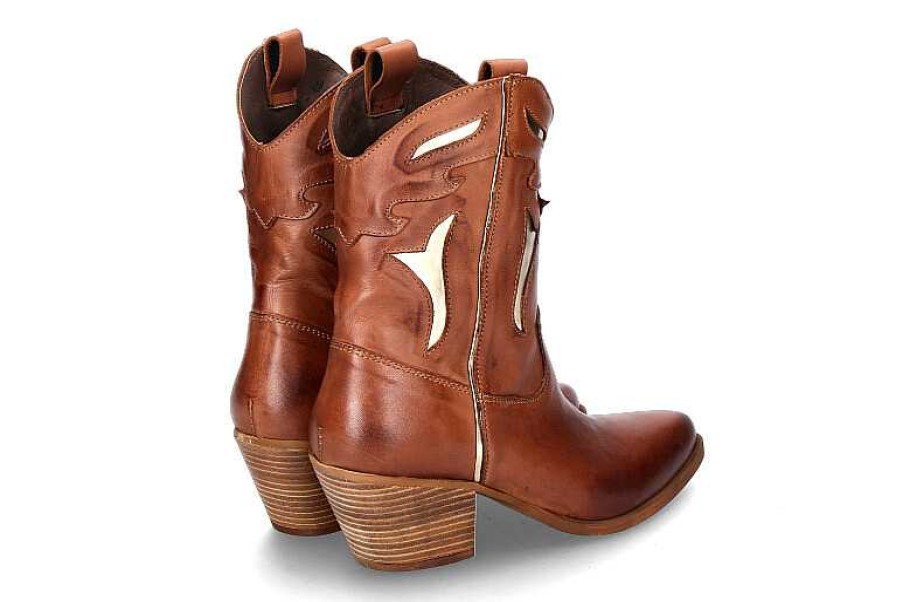 Booties | Exé Exe Cowboy Boots Cesar 700- Camel/ Platin