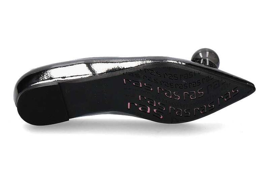 Ballet Flats | Ras Ras Ballerina Soufle Fumo- Grau