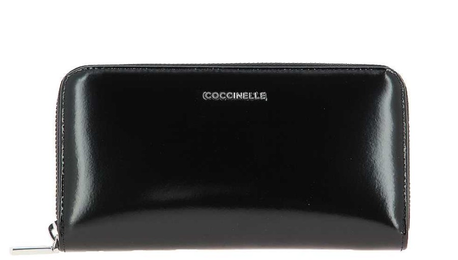 Wallets | Coccinelle Coccinelle Wallet Mettalic Shiny Calf