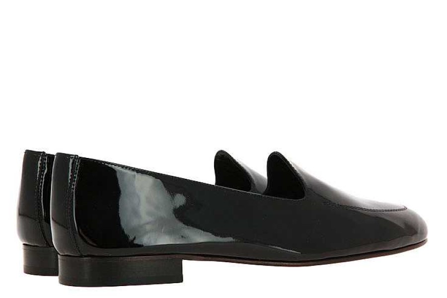 Flats | ScarpaRossa Scarparossa Slipper Benito Vernice Nero