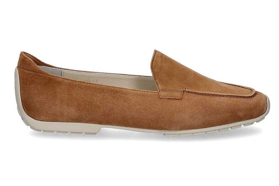 Flats | Mania Mania Slipper Camoscio Cognac