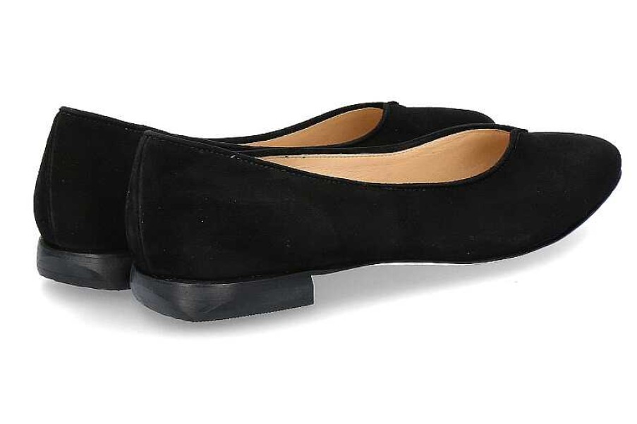 Ballet Flats | Brunate Brunate Slipper Flex Camoscio Nero