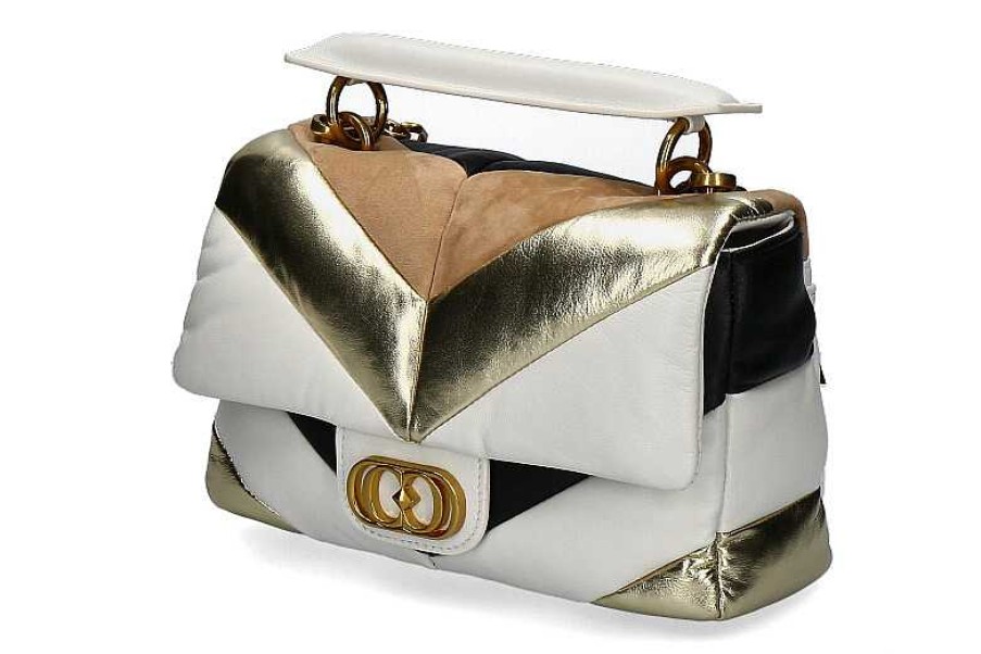 Hand Bags | La Carrie La Carrie Handbag Amitola Stripes Multi Beige