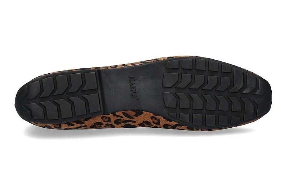 Flats | Mania Mania Loafer Camoscio Leopardino