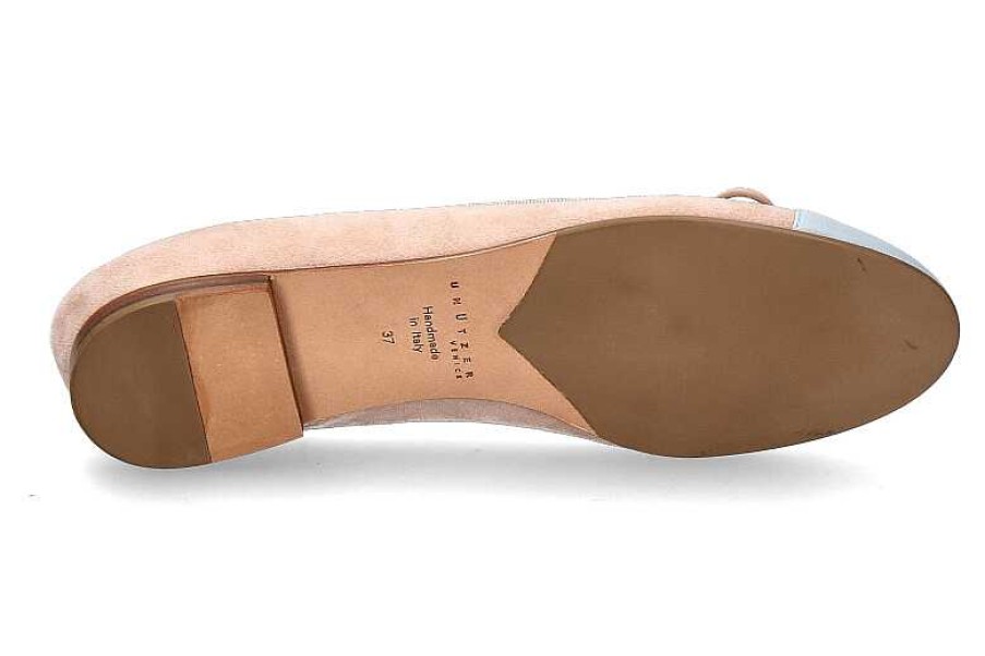 Ballet Flats | Unützer Unutzer Ballerina Nappa Rosebeige Avio