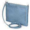 Hand Bags | Coccinelle Coccinelle Clutch Best Crossbody Medium Aquarelle Blue