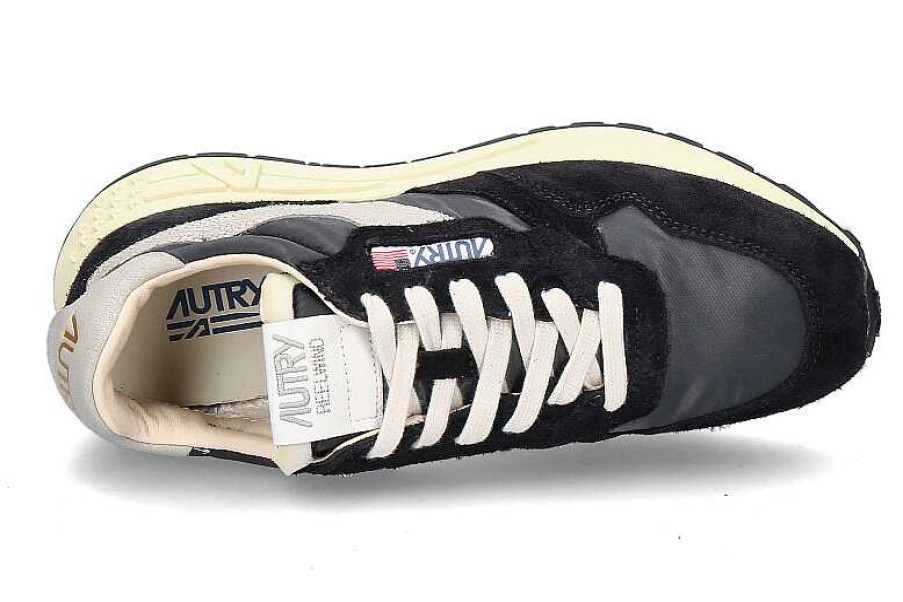 Sneakers | Autry Autry Men'S Sneaker Reelwind Nylon Nc05- White/Black