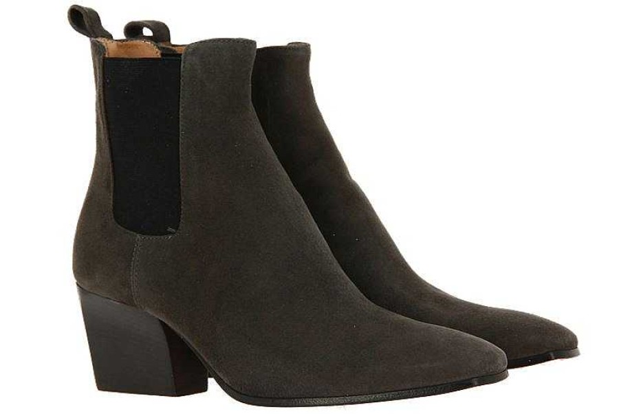 Ankle Boots | Pomme D'Or Pomme D'Or Ankle Boots Camoscio Irish Grey